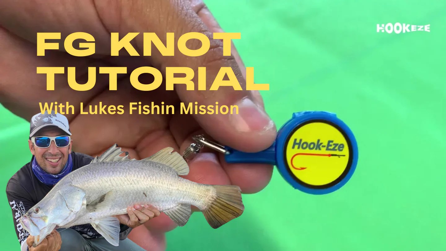 How to tie an FG Knot Connecting Braid to leader HookEze Pty Ltd