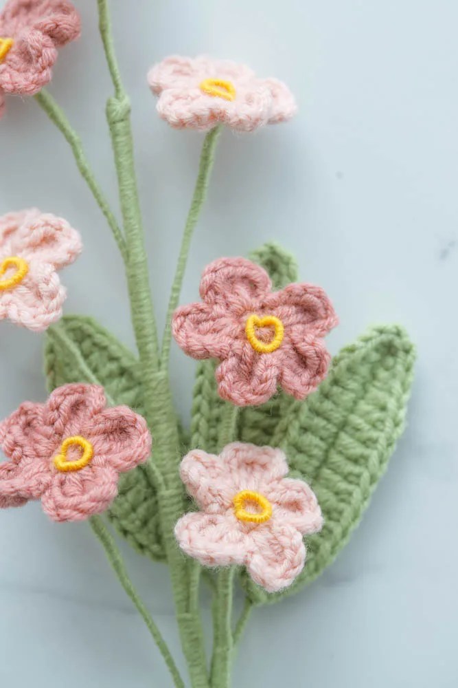 Crochet Me Not Flower Hookok