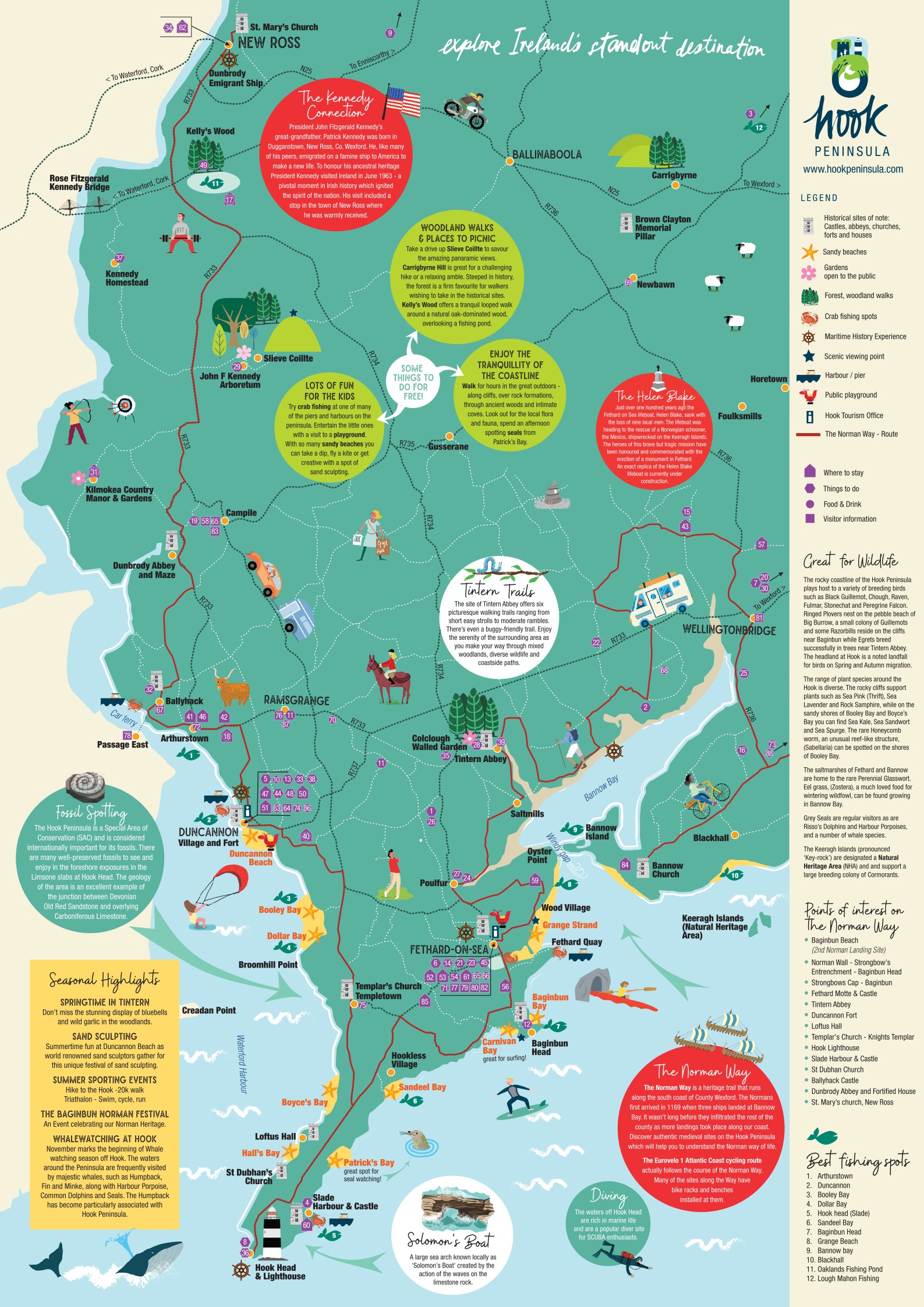 Peninsula Map Hook Peninsula