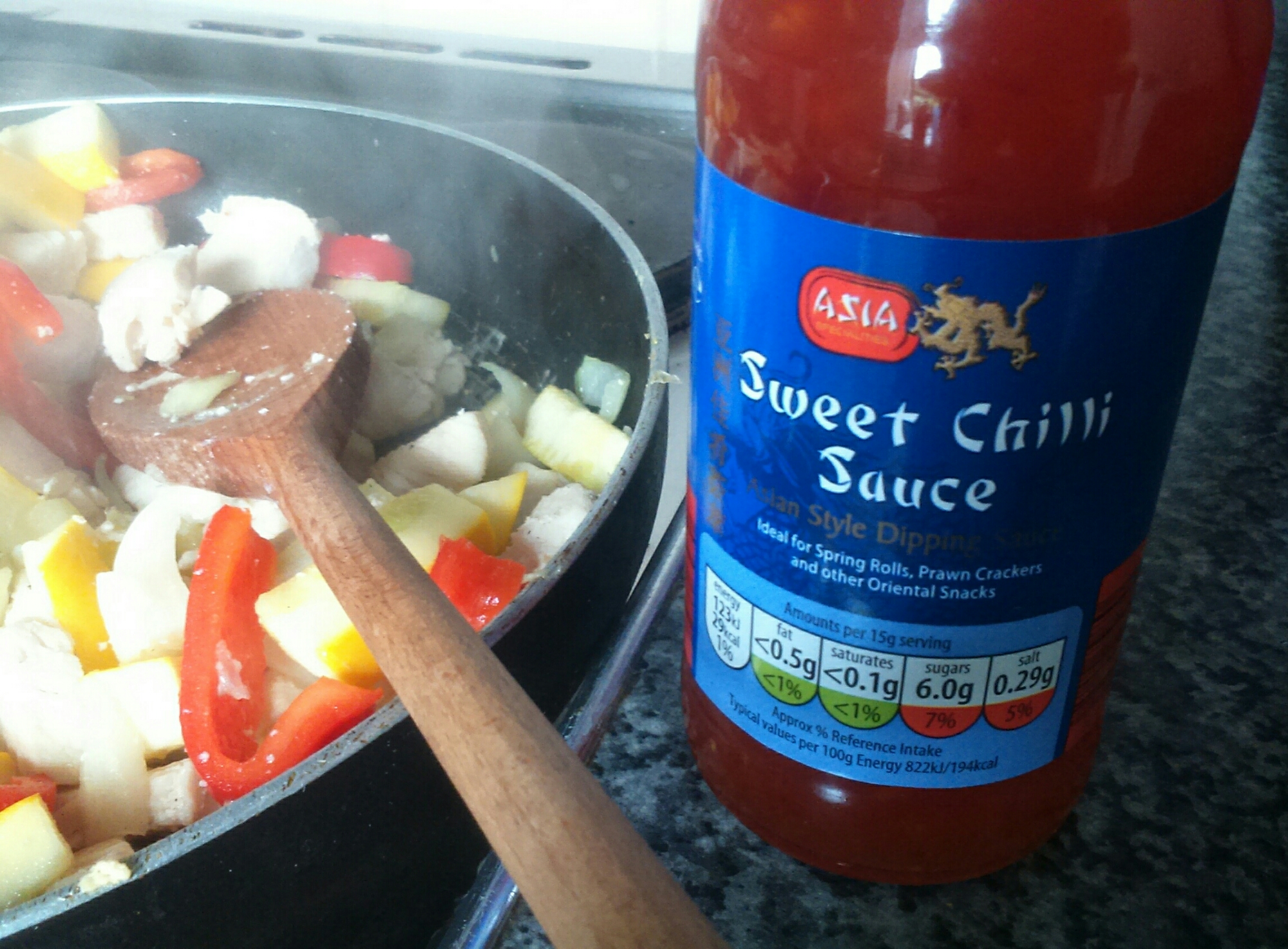 Sweet Chilli Chicken Fajitas