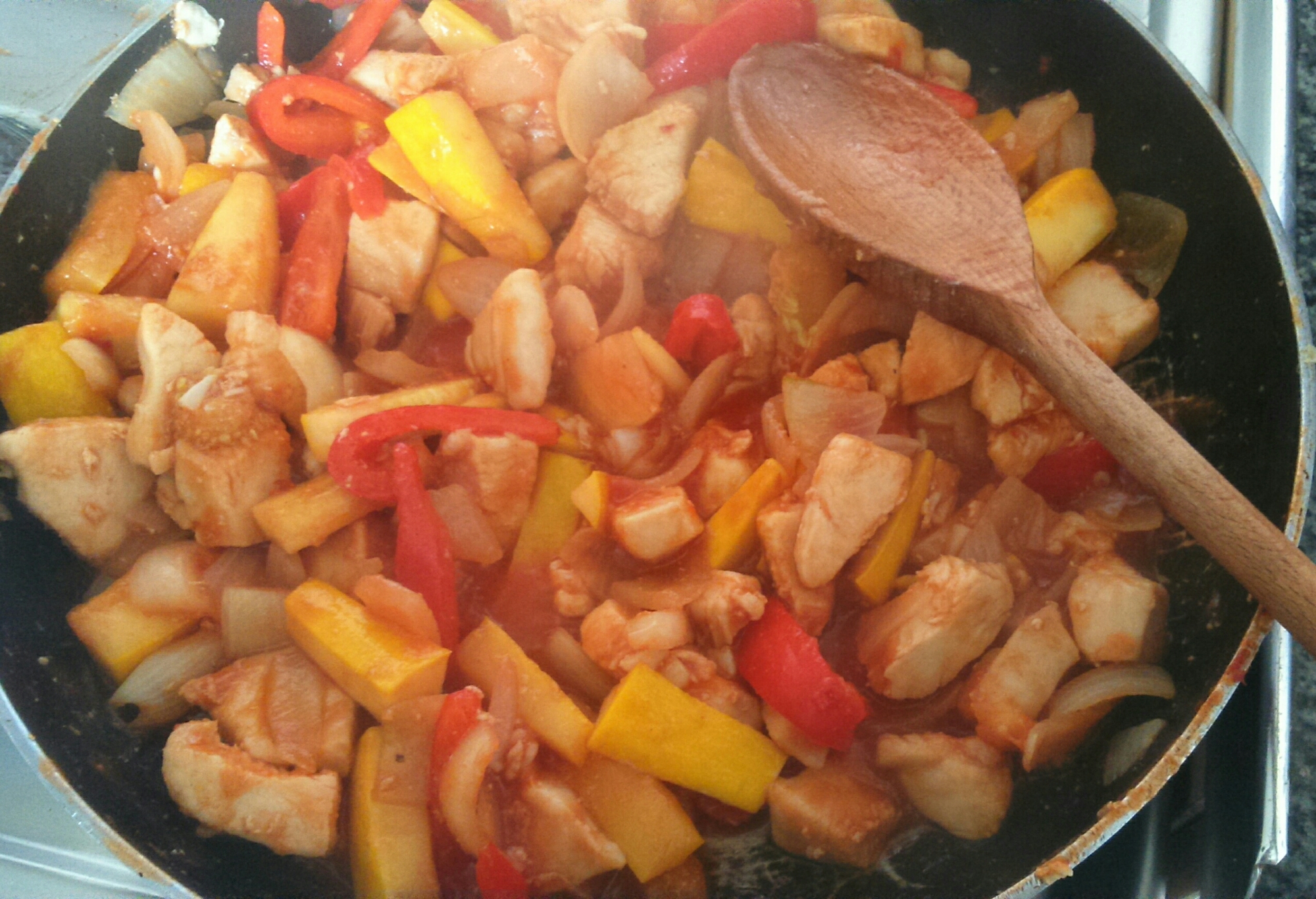 Sweet Chilli Chicken Fajitas