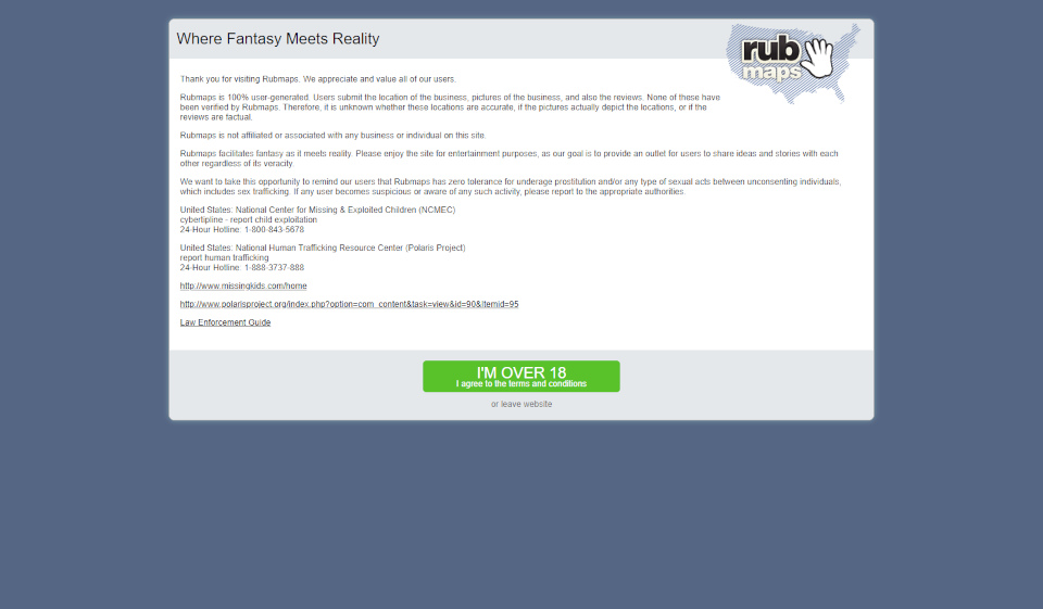 RubMaps Review 2025 Guide of the Top Massage Parlor Site in the US