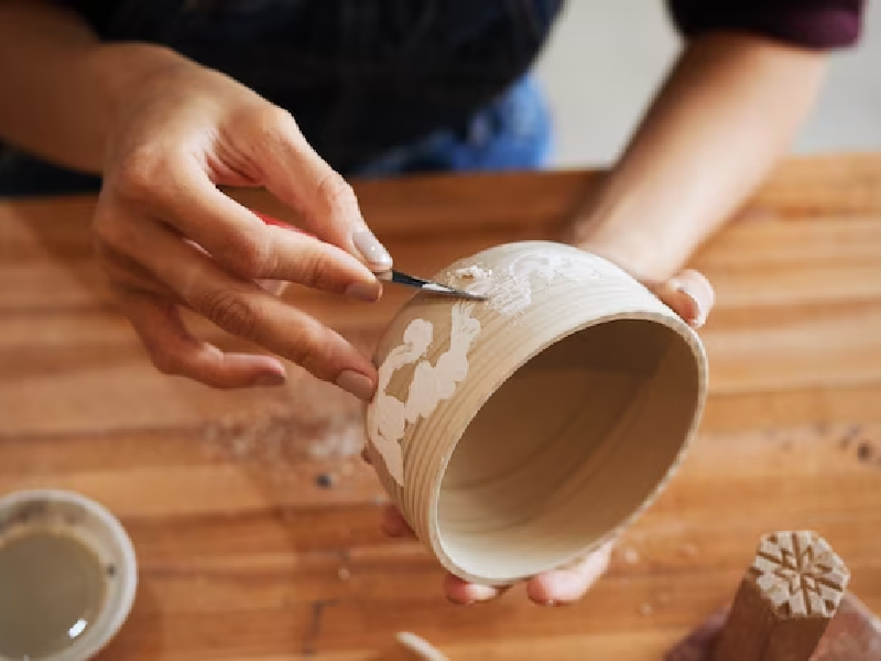 Preserve Precious Memories with a Clay Handprint Bowl