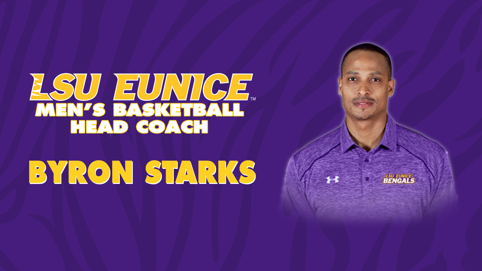 LSU Eunice Names Byron Starks Men's Basketball Head Coach HoopDirt