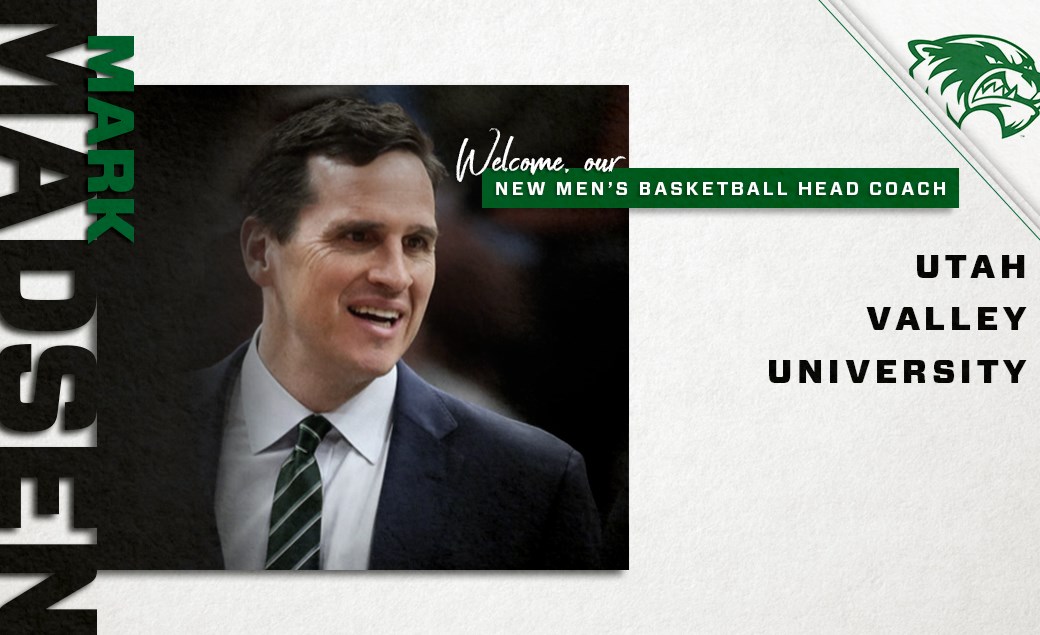 Breaking Mark Madsen Named Utah Valley University Head Men's