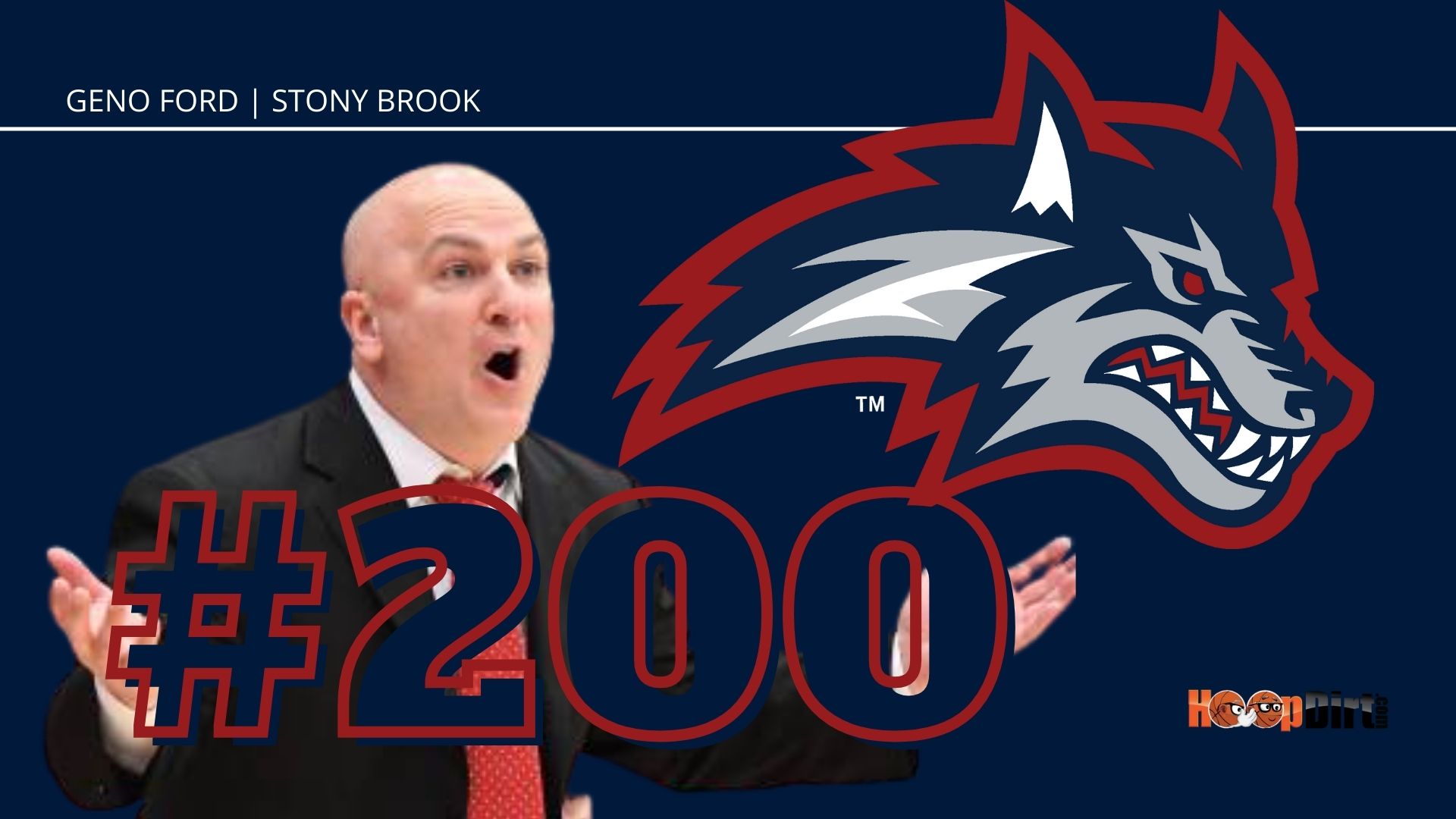 MILESTONE Stony Brook's Ford captures win 200 HoopDirt