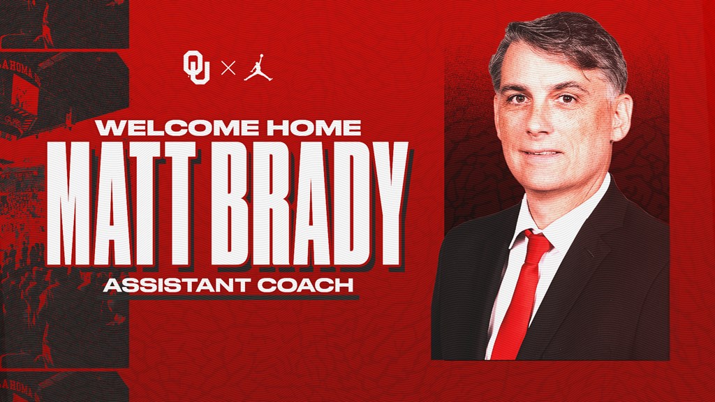 OFFICIAL Brady named Assistant Basketball Coach at Oklahoma HoopDirt