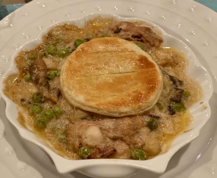Chesapeake Gold Oyster Pot Pie with Mushrooms & Puff Pastry Top