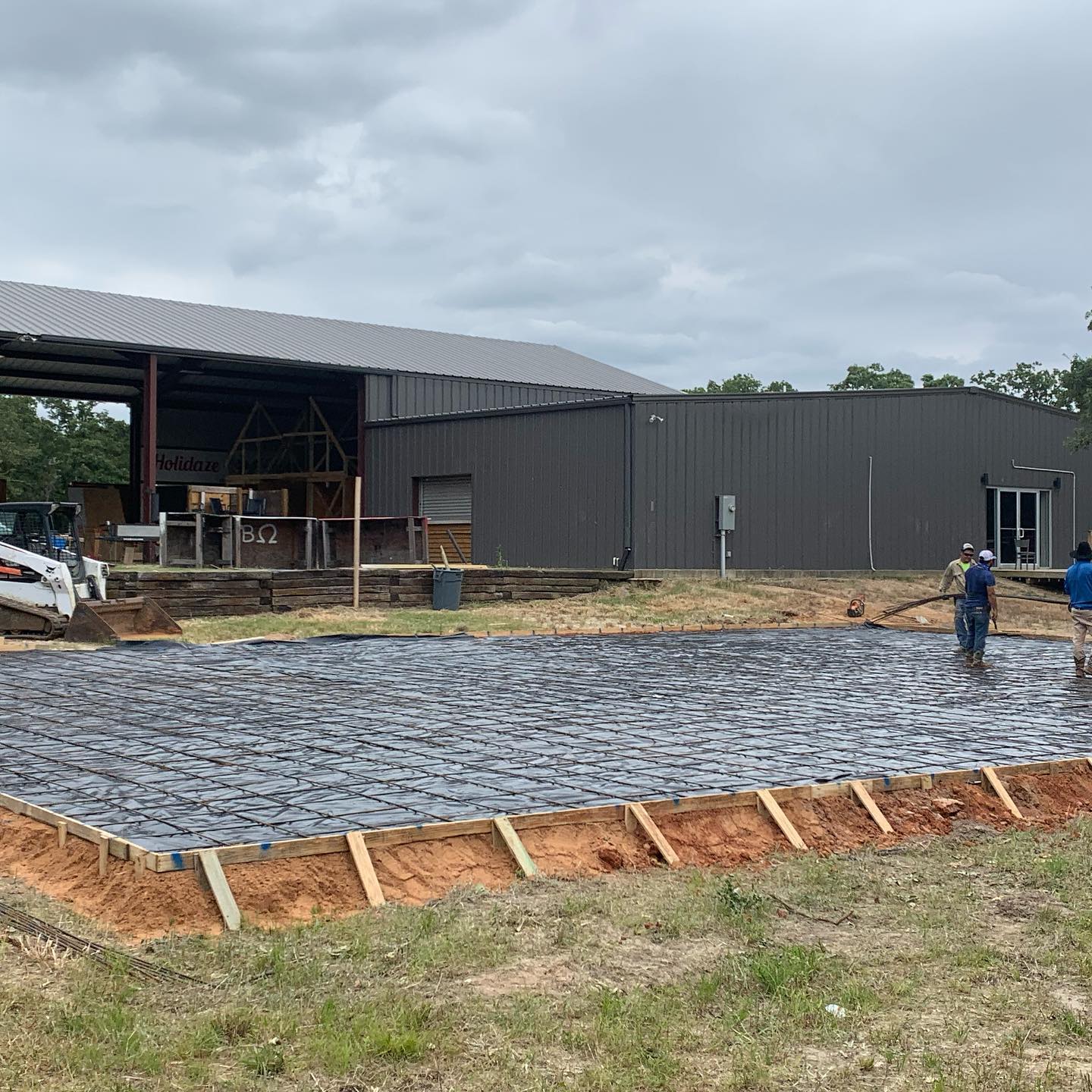 Basketball Court Extensions / Concrete Work Basketball Hoop Pros