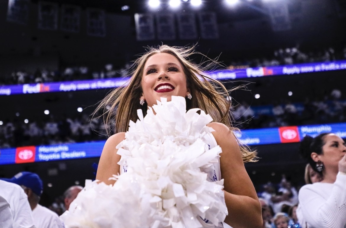 Tourney Talk HoopsHD interviews Memphis pom member Anna Merritt Hoops HD