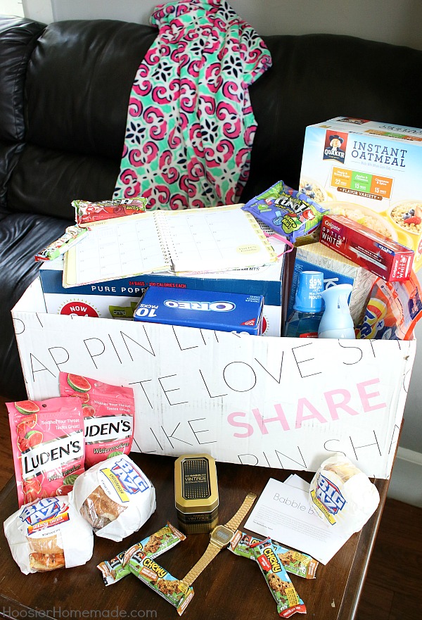 Easy Gift Idea for College Students Hoosier Homemade