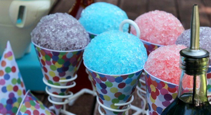 Homemade Snow Cones 3 Ingredient Syrup Recipe Hoosier Homemade