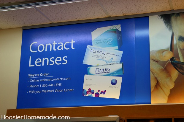 Optical Values from Walmart Vision Center Hoosier Homemade