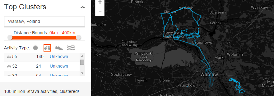 Strava Tips&Tricks czyli drugie dno naszych danych cz.1 Hop Cycling