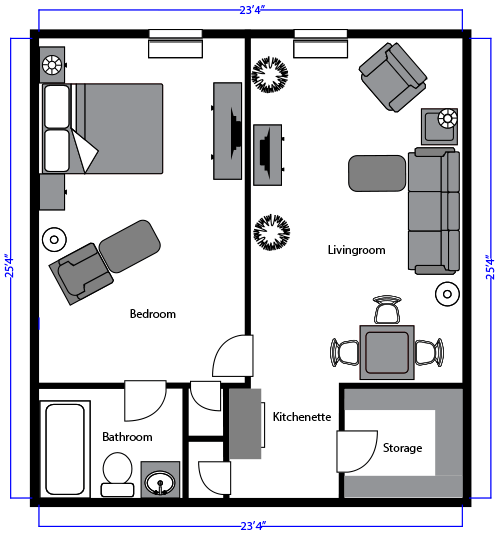 Hopedale Senior Living Room Layouts