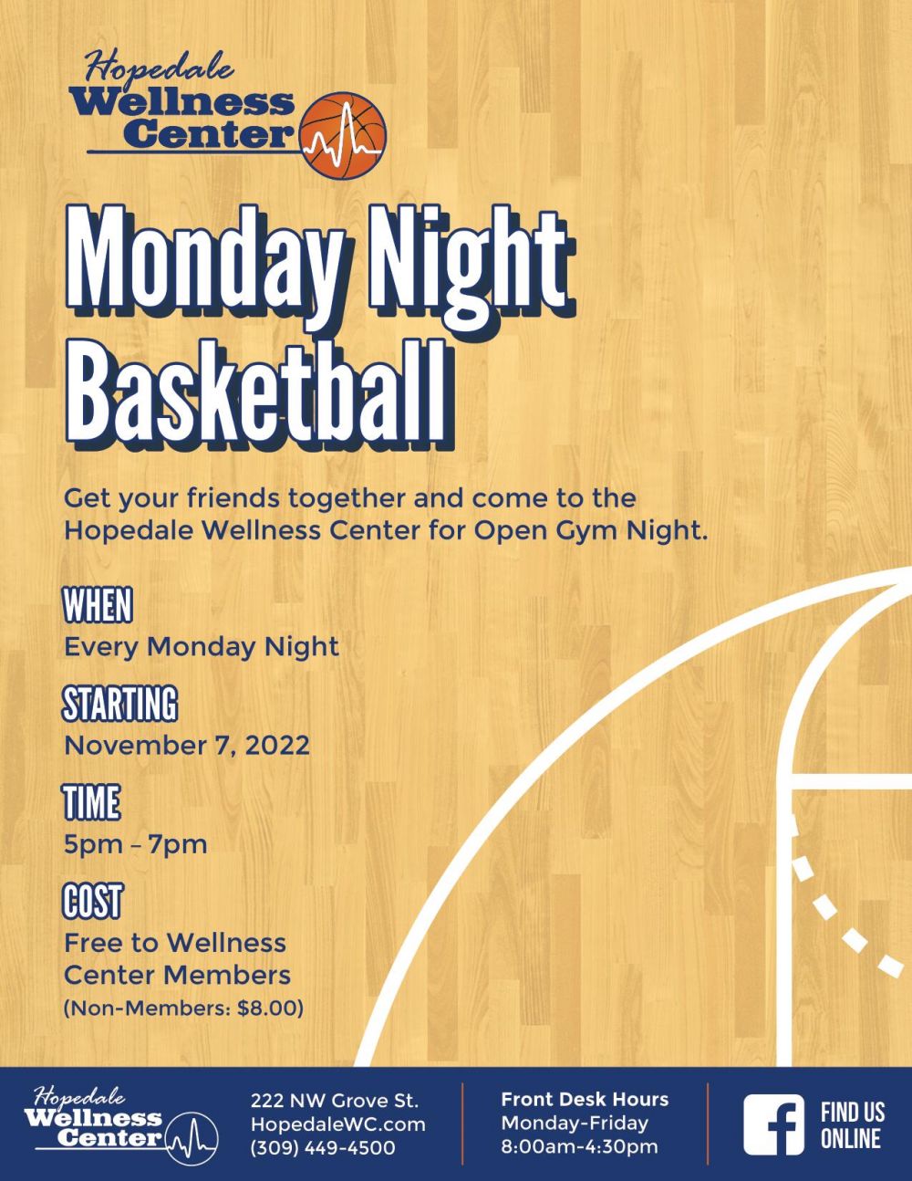 Hopedale Wellness Center Basketball