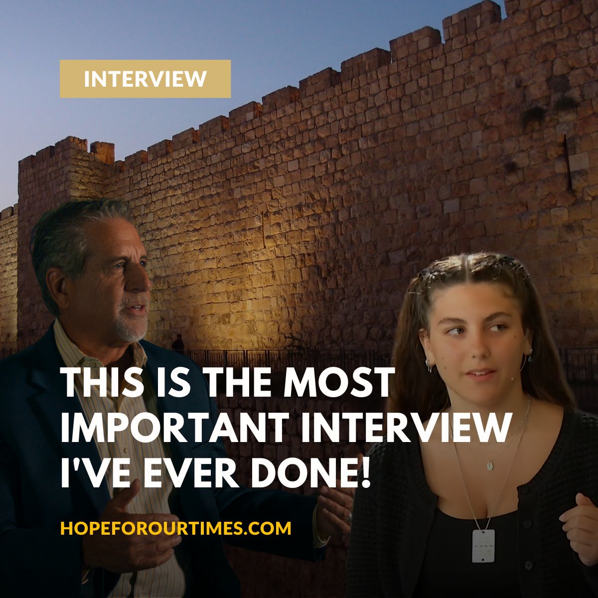 The Most Important Interview, I've Ever Done (Digital Download) Hope