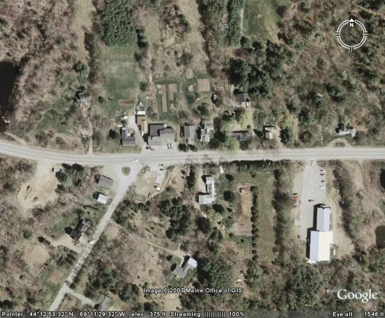 Maps and Satellite pictures of Hope Maine