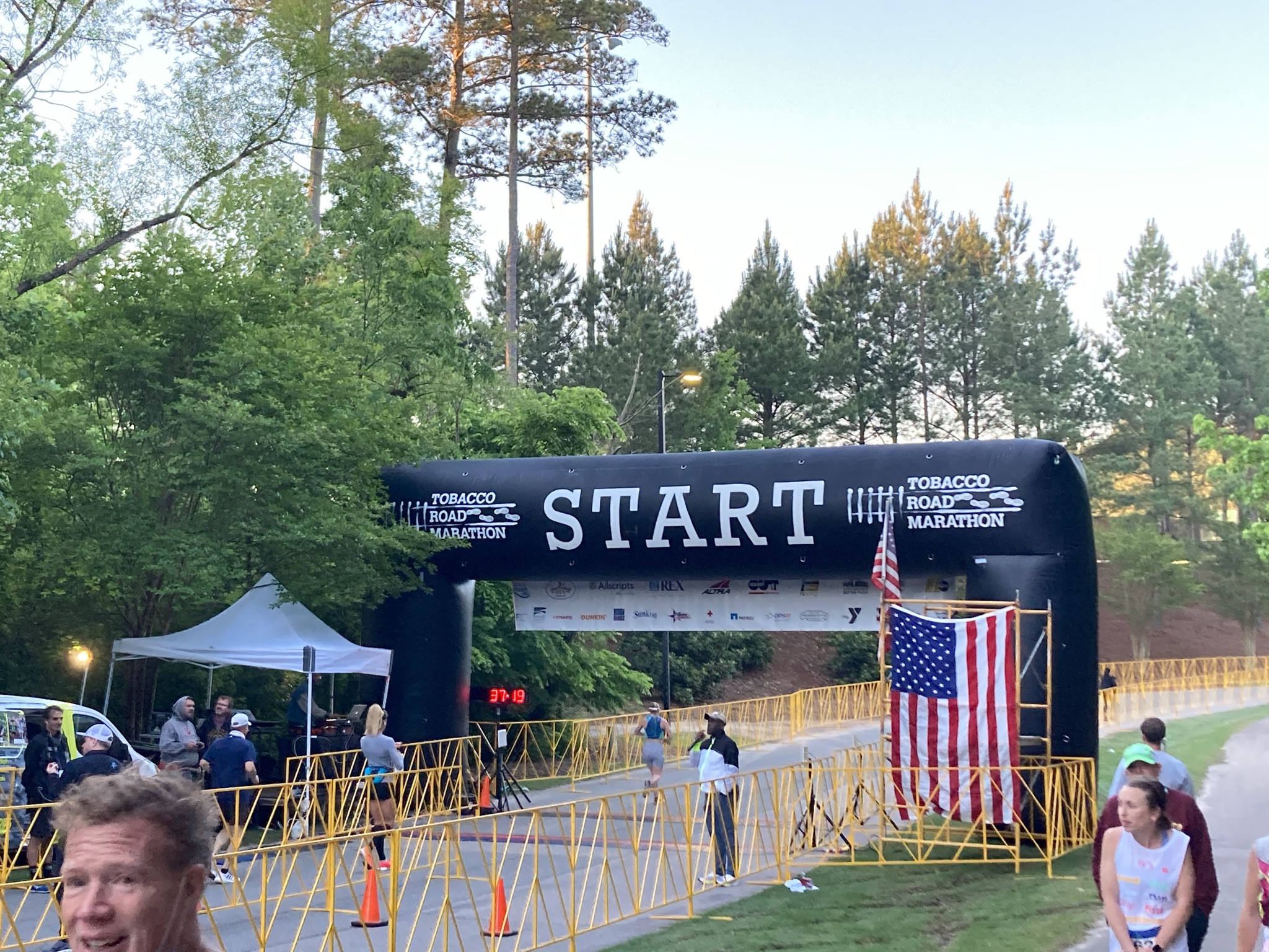 Running my First Marathon Hopper's Garage