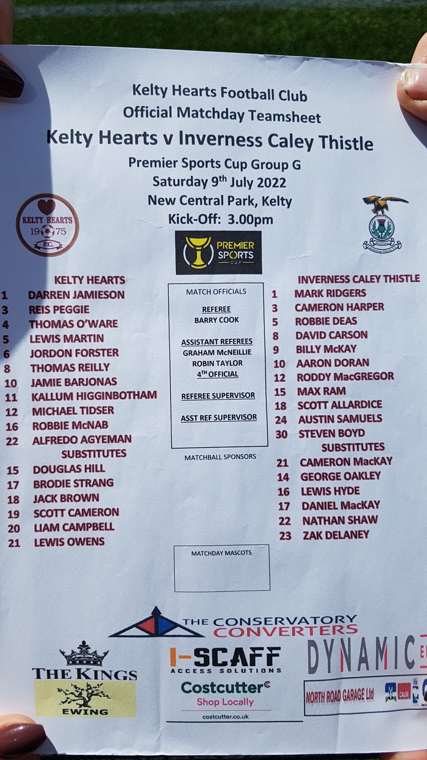 Kelty Hearts, New Central Park Hopper Tales 24 Hoppers Guide