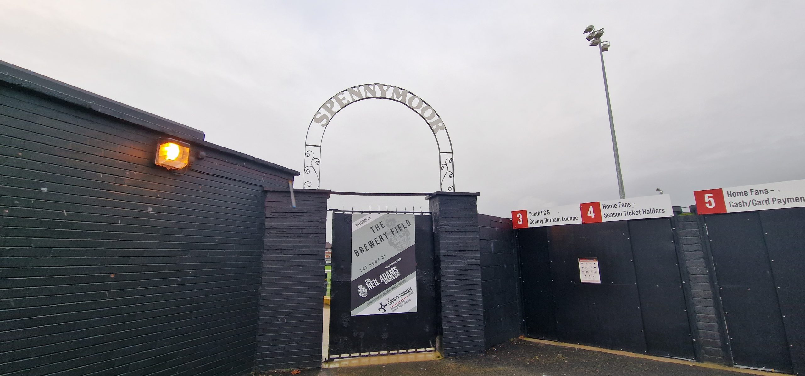 Spennymoor Town, Brewery Field Hopper Tales 46 Hoppers Guide