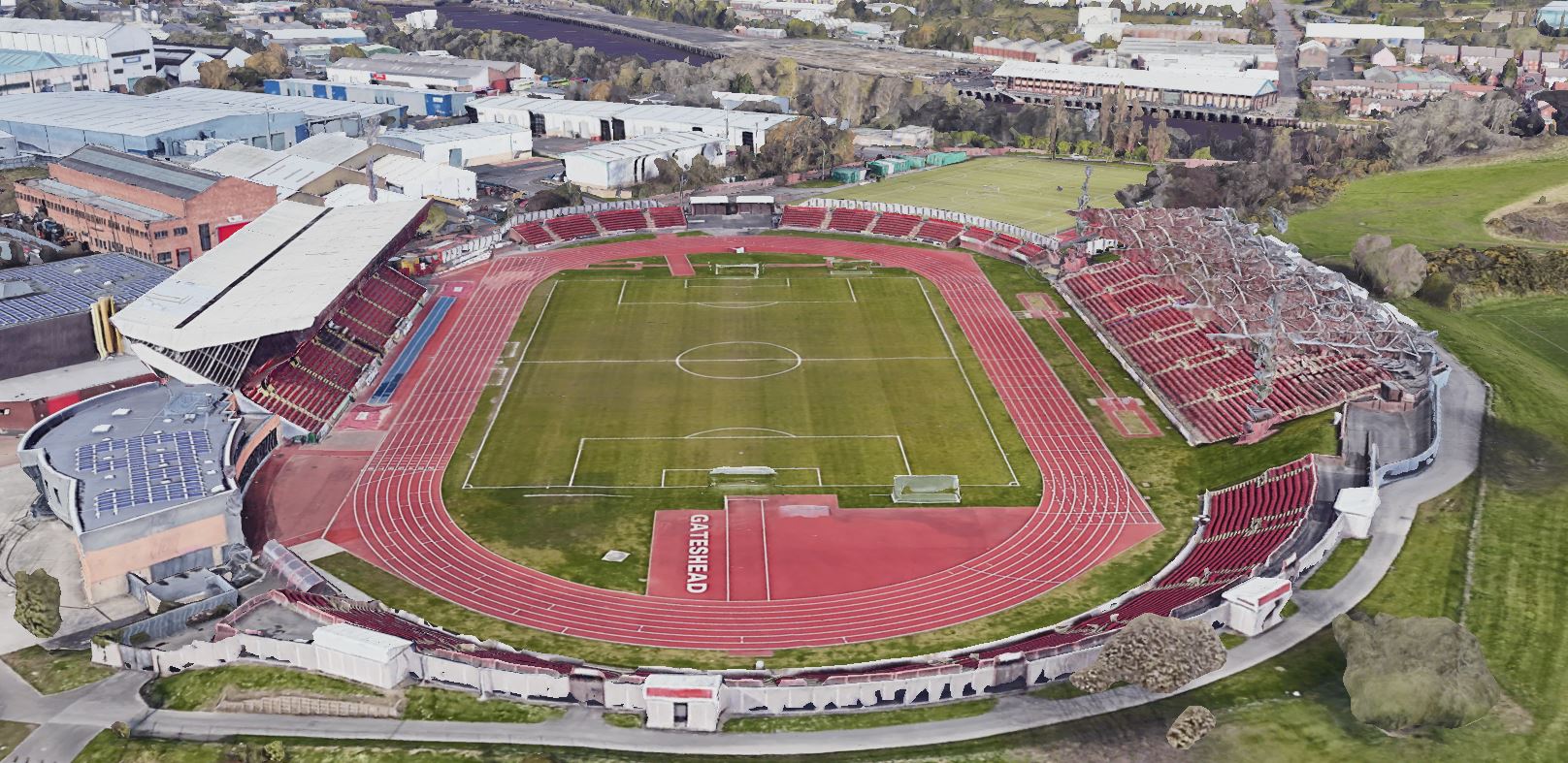 Gateshead, Gateshead International Stadium Hopper Tales 65 Hoppers
