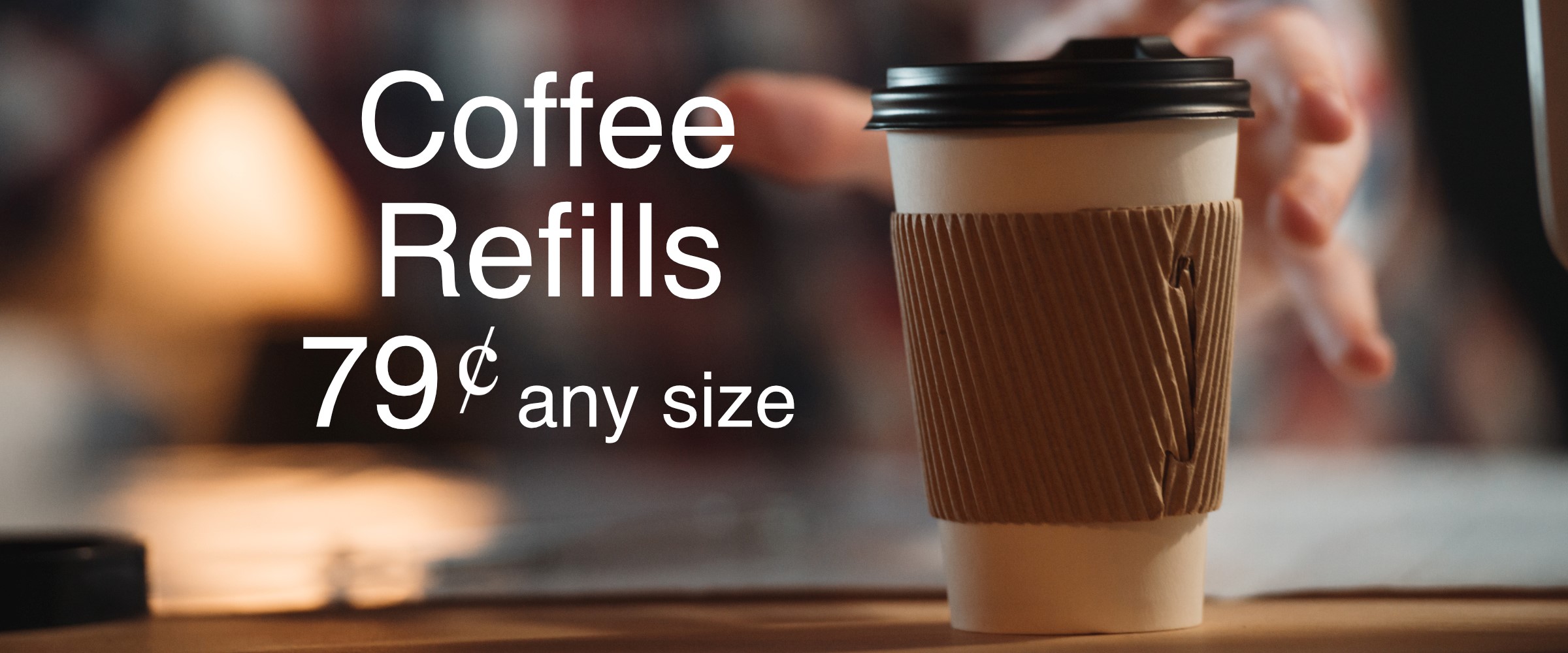 Coffee Refills HOP Shops Convenience Stores Gas Stations