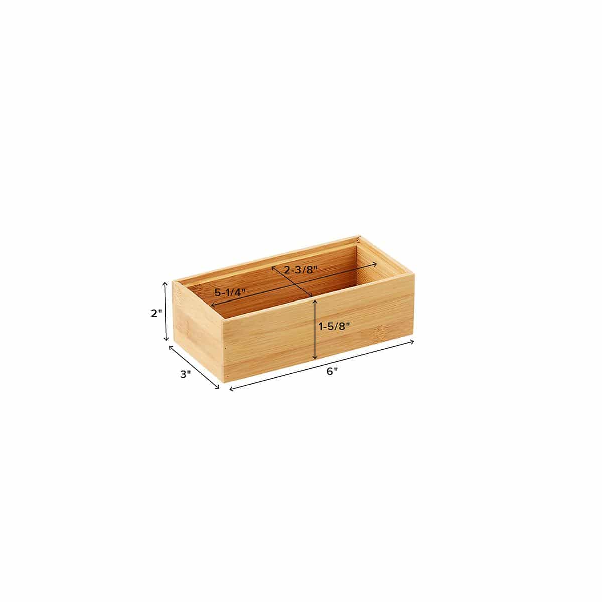 Stackable Bamboo Drawer Organizers Horderly