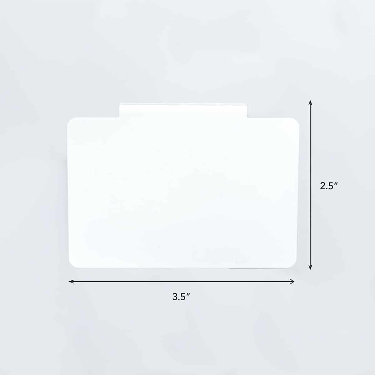 Bin Clip Labels White Horderly