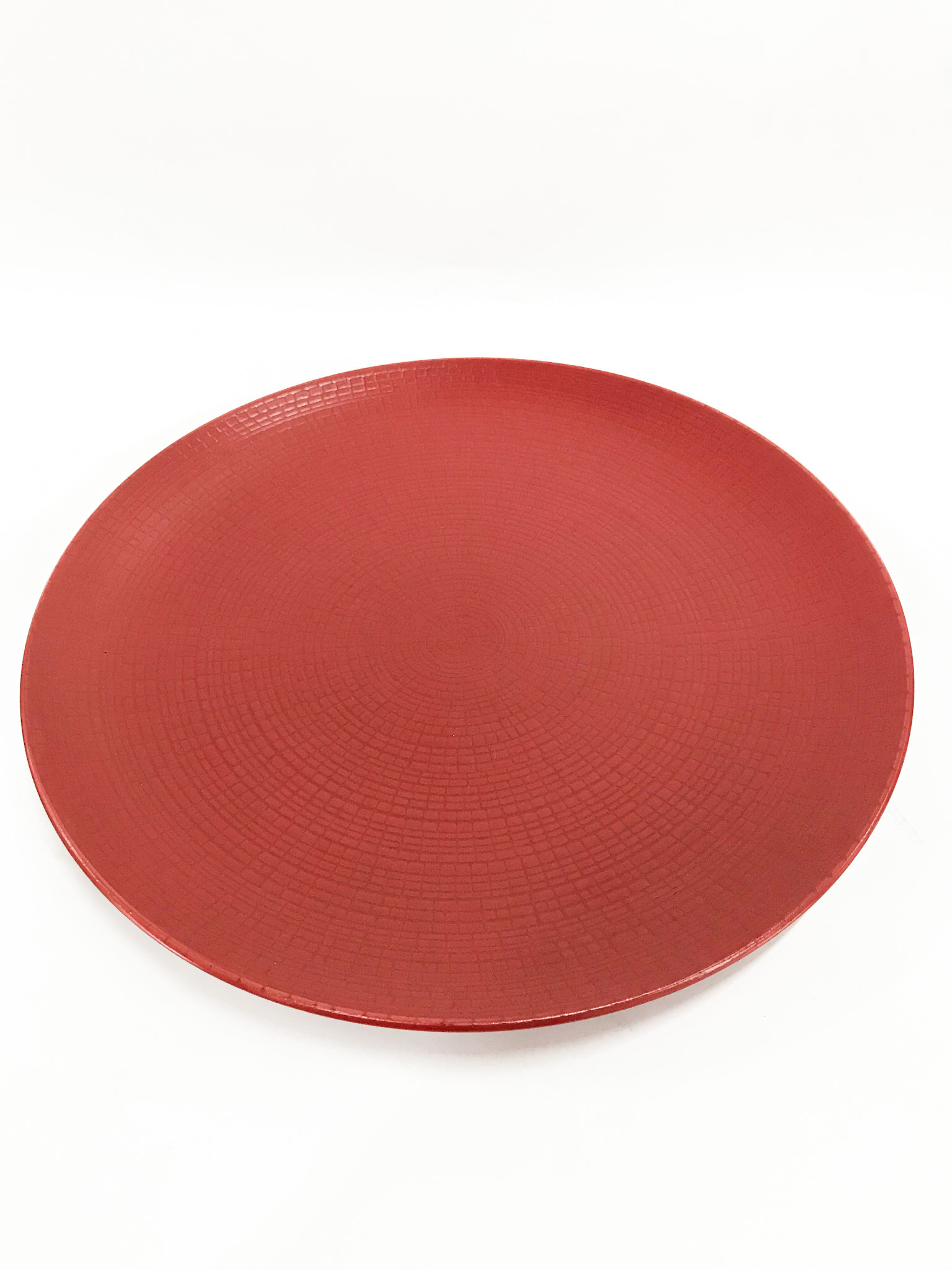 DINNER PLATE LOHAN RED Mr. Kitchen