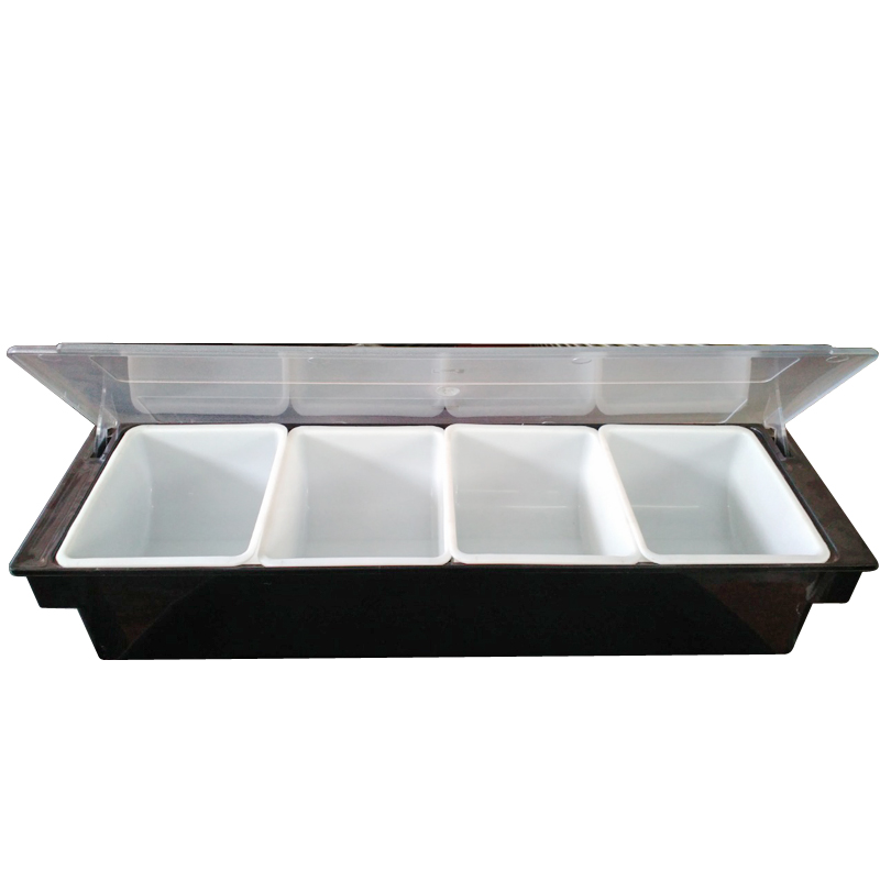 CONDIMENT HOLDER, BLACK HS C 39241000 Mr. Kitchen