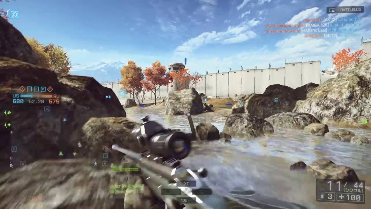 デコのBF4実況～土曜の朝からのんびりプレイ2～偵察兵で仲間をサポートしよう～気軽にコメおなしゃっす～ほかデコ銃