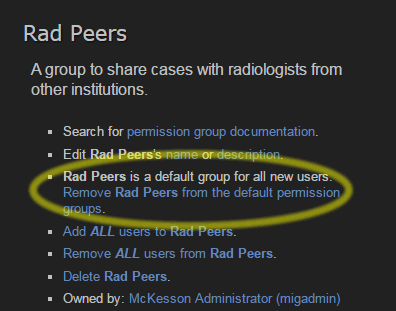 User Guide – Editing a Group