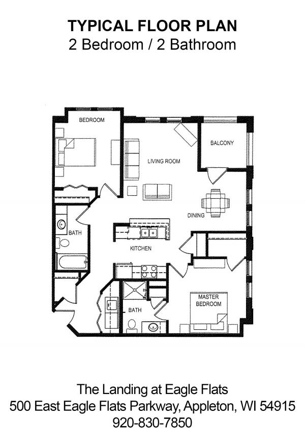 The Landing at Eagle Flats Apartments in Appleton WI