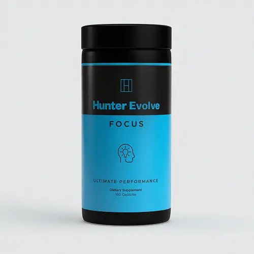 Hunter Evolve Reviews Test, Burn, Focus (Supplements for Men)