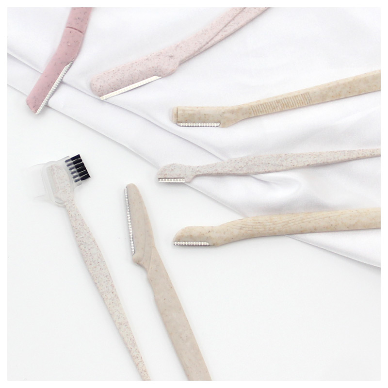 Wheat Straw Brow Razor Set Horizon