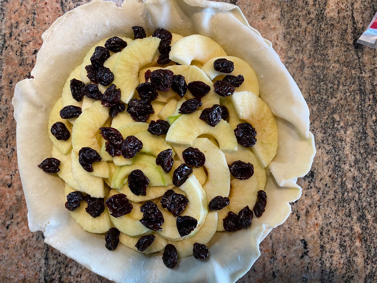 Clem’s apple and cherry pie Horizon Guest House