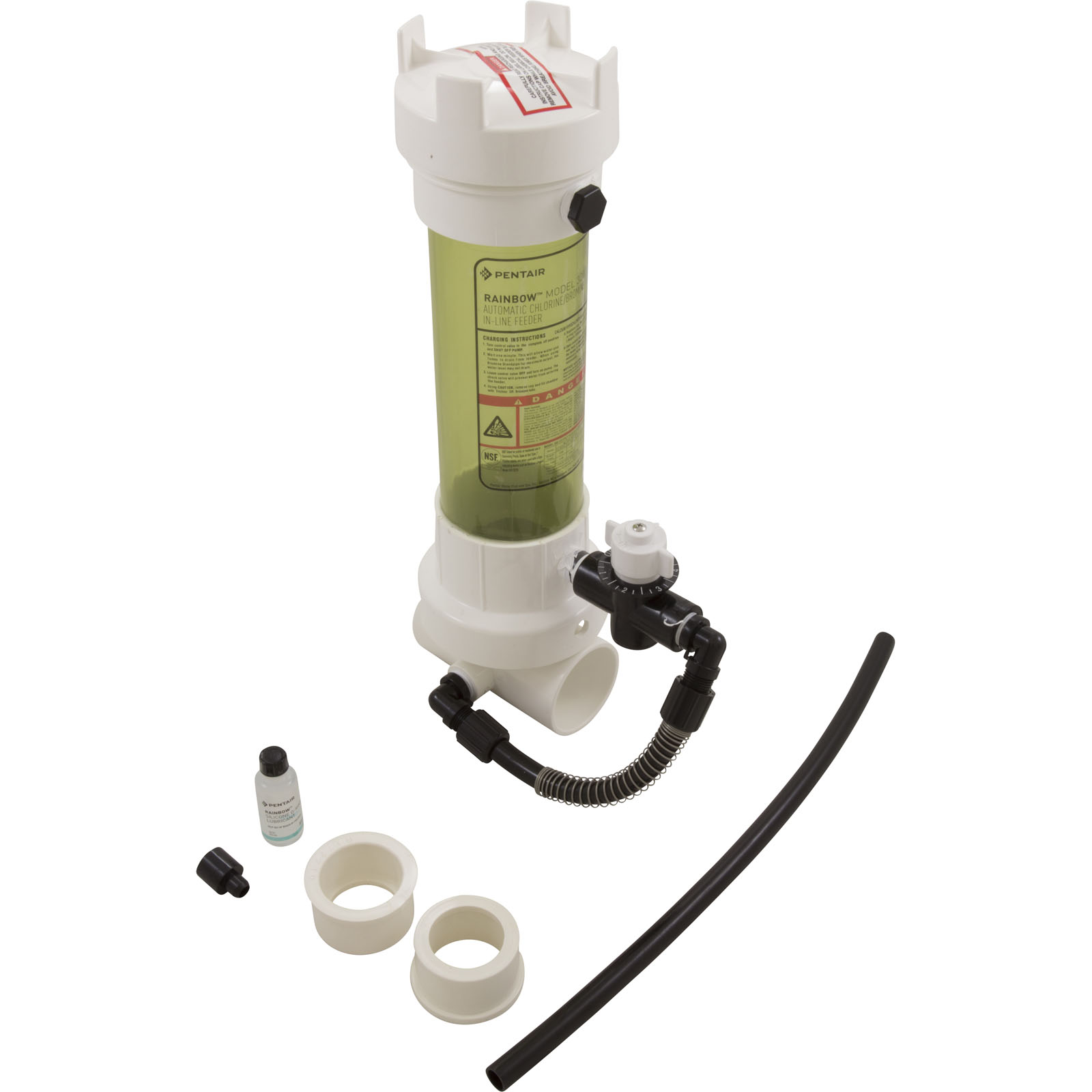Chlorine/Bromine Feeder, Rainbow Pentair 320C, InLine 712145133955 eBay