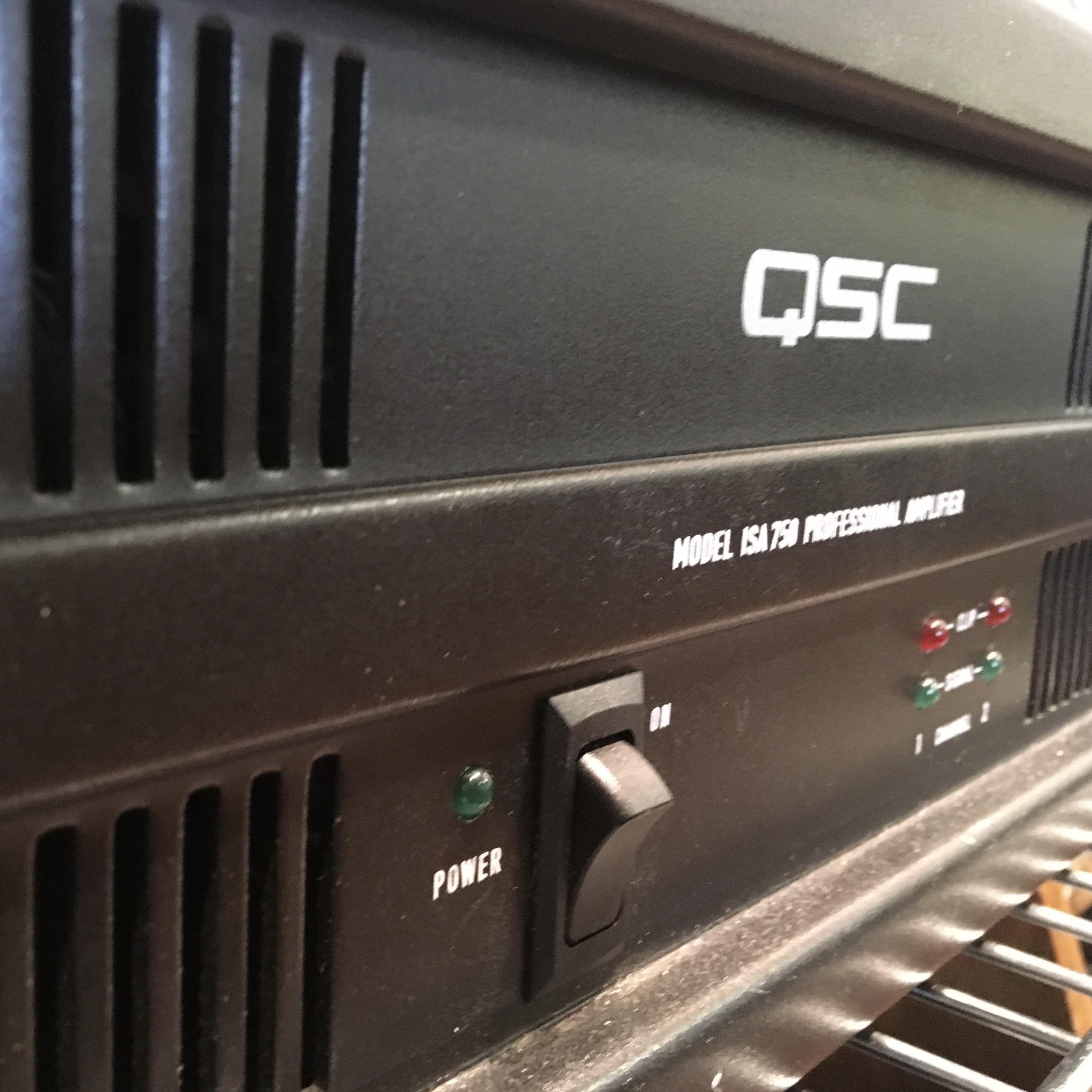QSC Power Amp Horizon Records