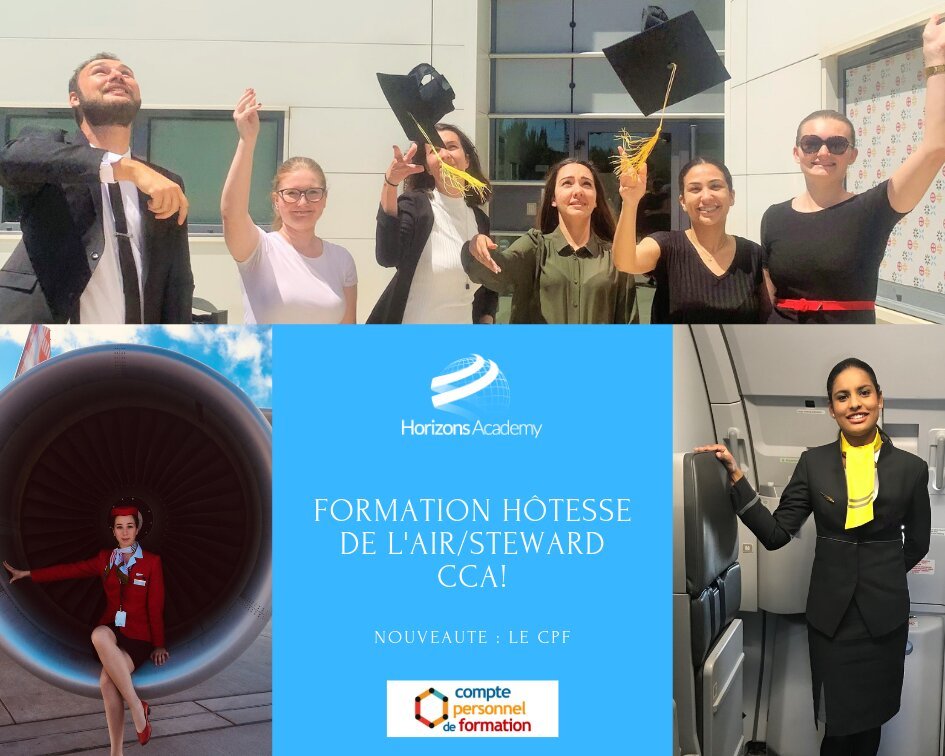 Faire financer votre formation CCA Hôtesse de l’airSteward, c’est