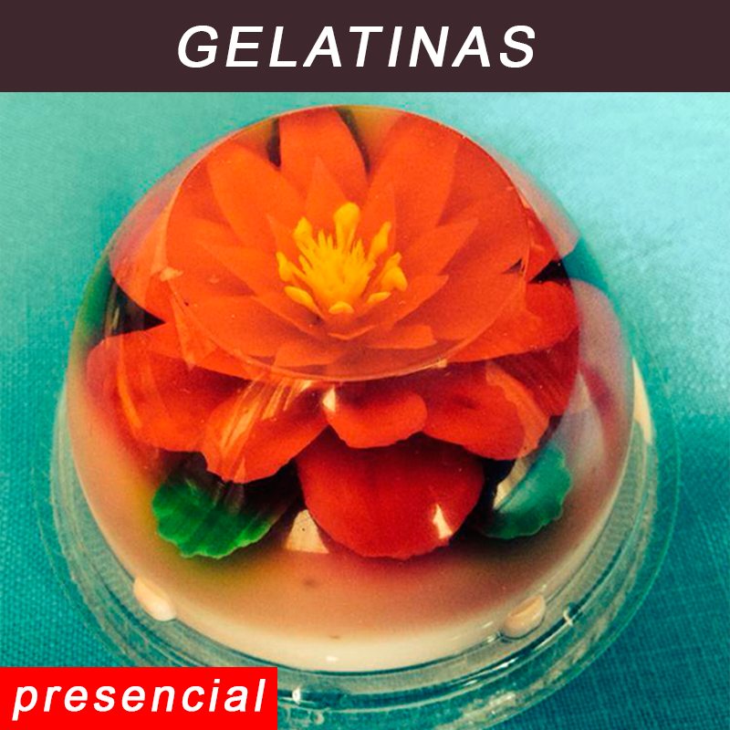 Reserva Curso Gelatinas Creativas Horneando Deseos