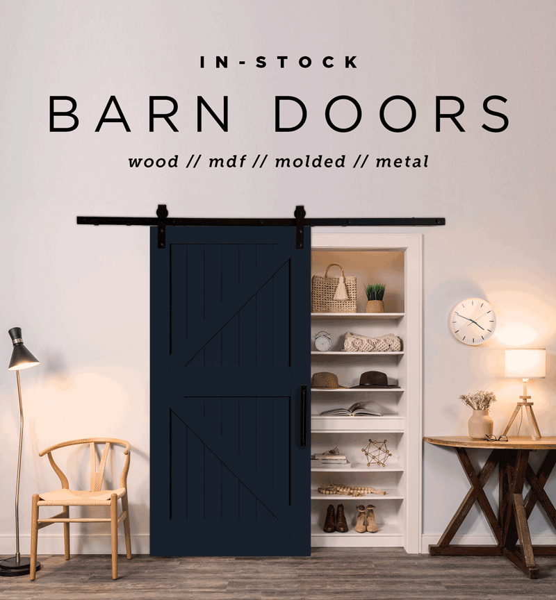 🚪 STOCK BARN DOORS // Request your Stock Barn Doors Catalog