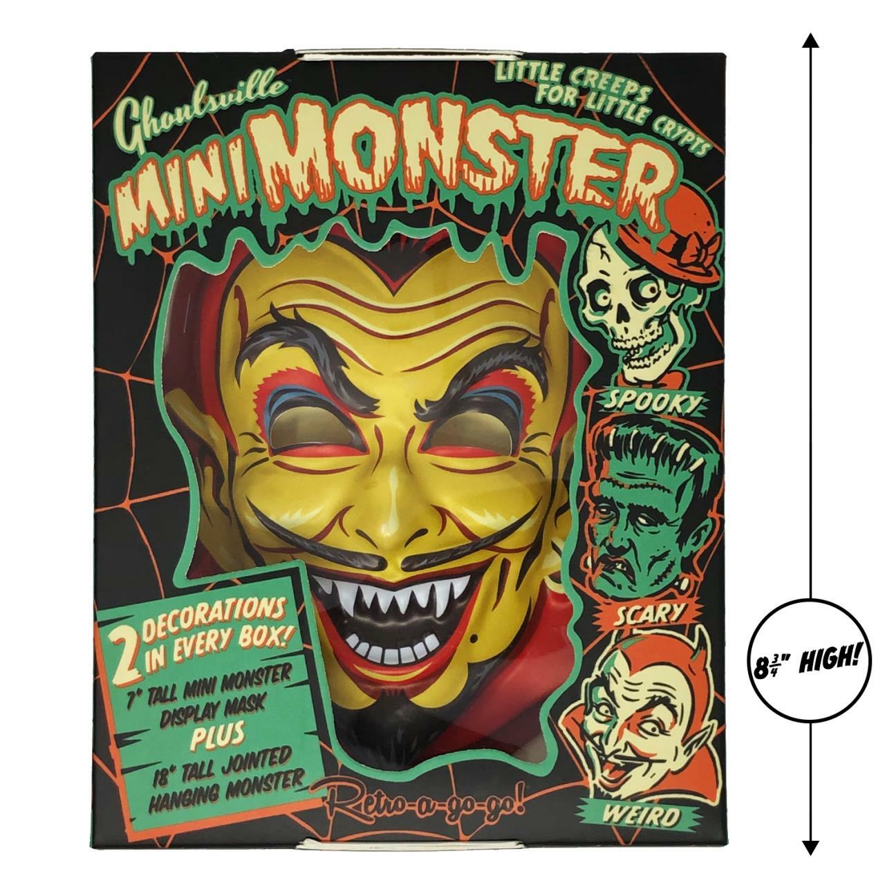 Fun House Devil Mini Monster Wall Hanging Horner's Haunted Corner