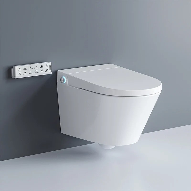 Best Wall Hung Tankless Smart Toilet with Bidet - HOROW