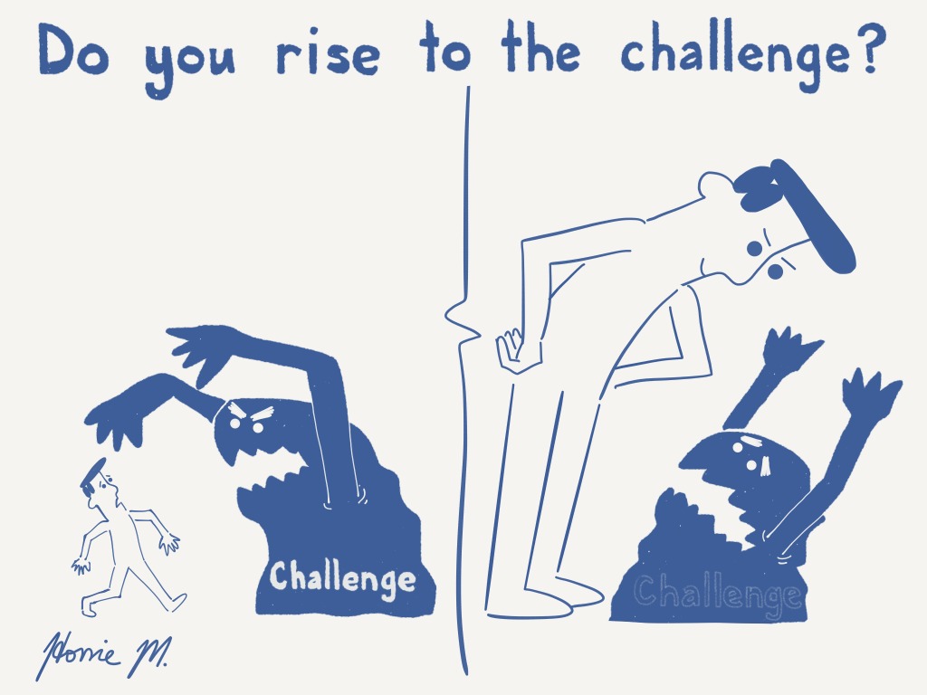 Rising to the challenge HorrieM