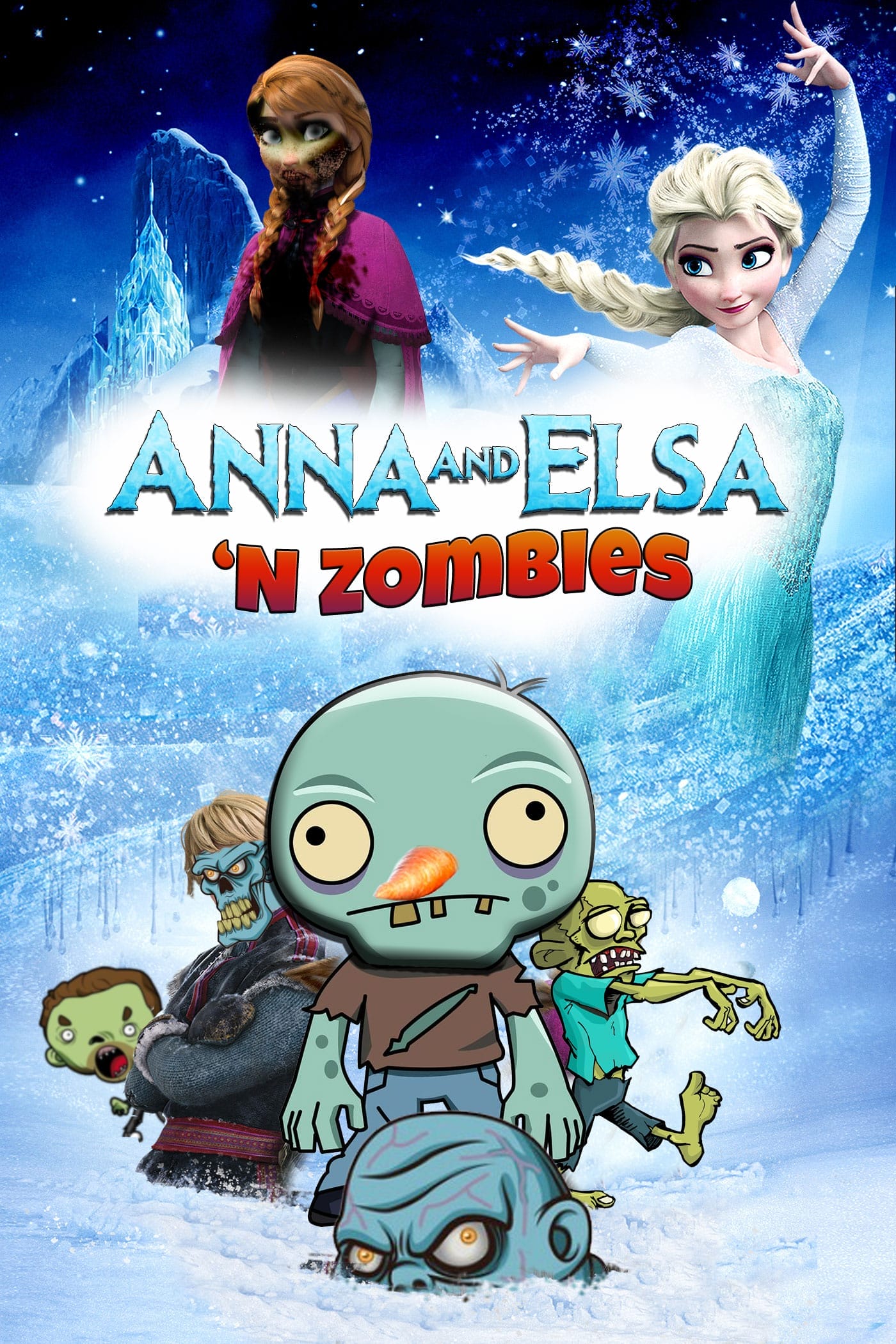 Anna and Elsa 'N Zombies Announced First Family Animated Horror