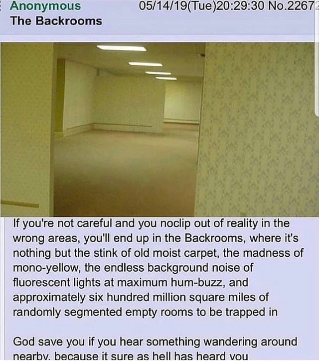 A Glitch in Space and Time Breaking Down The Backrooms Horror Obsessive