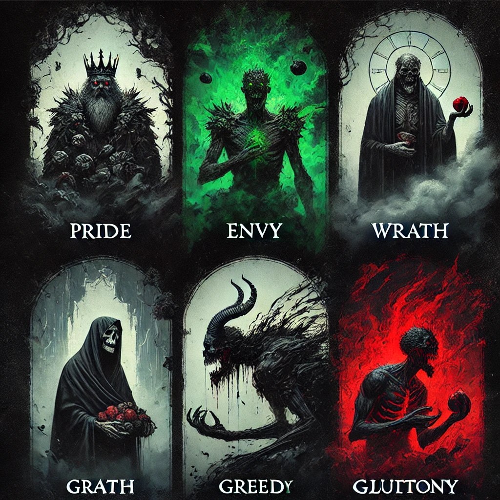 7 Deadly Sins Characters of the Dark Zodiac