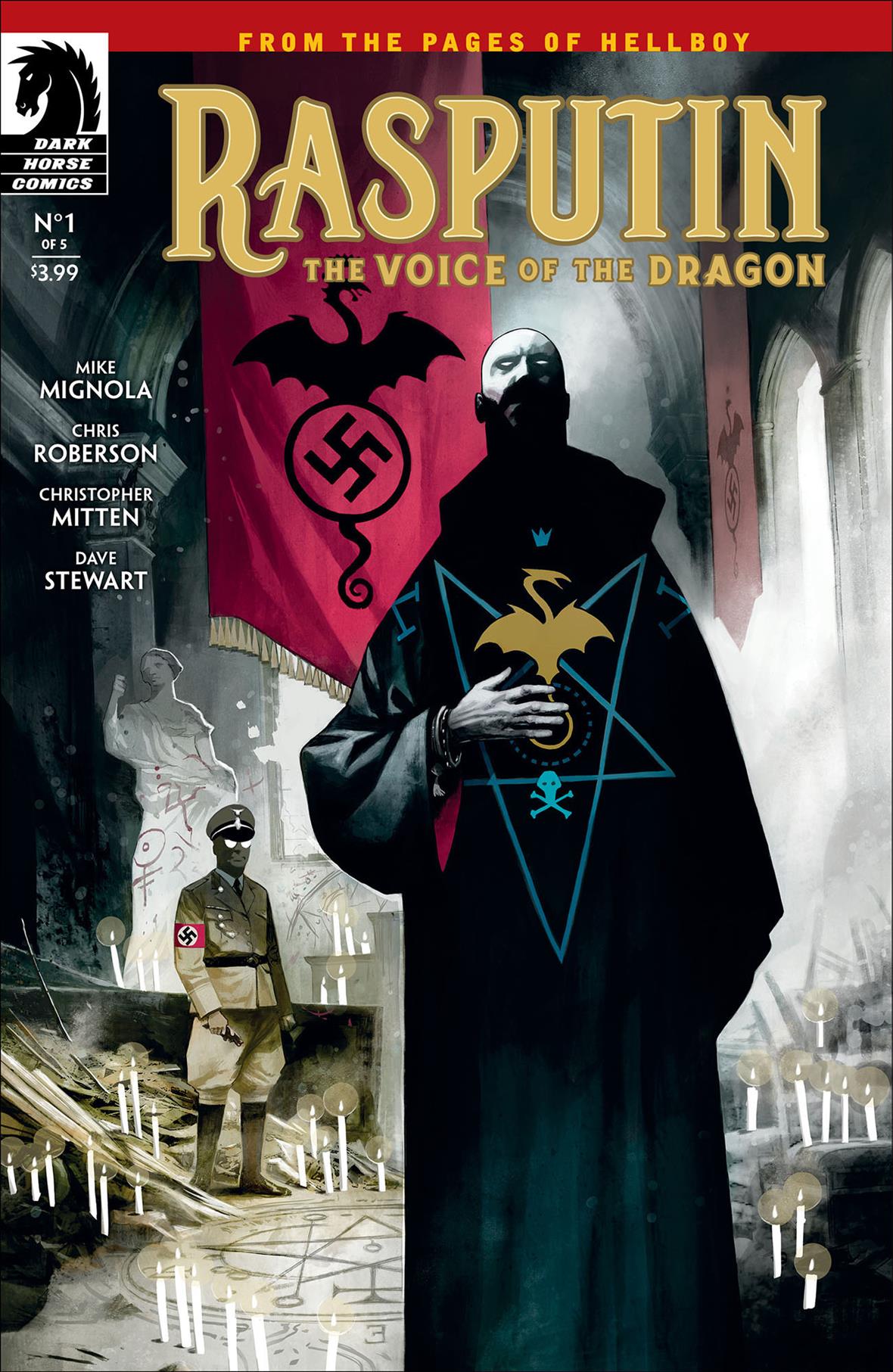 Dark Horse Comics Previews ‘Rasputin The Voice of the Dragon’ Horror