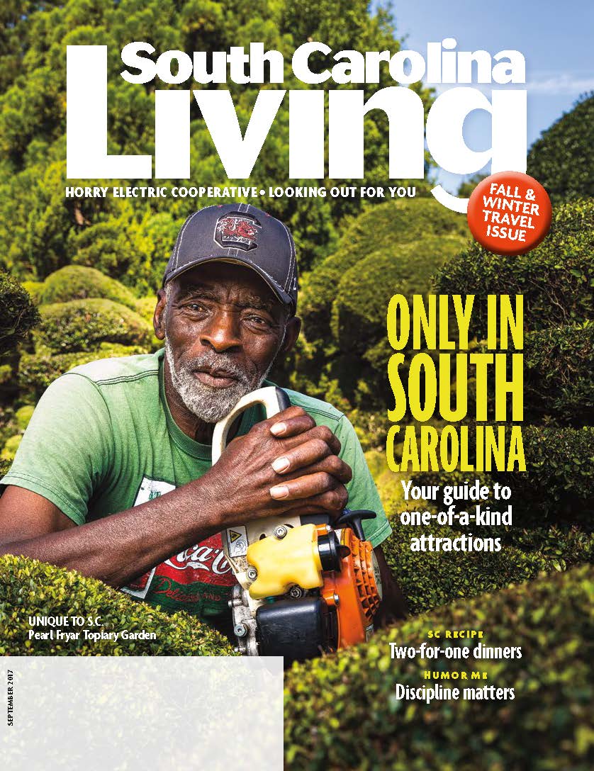 September edition of South Carolina Living will soon be delivered; it’s